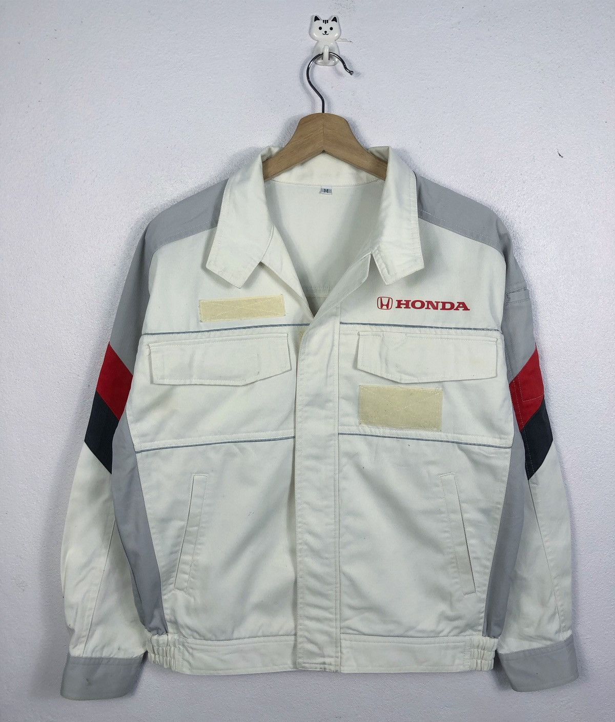 Honda Rare Vintage Honda Workwear Jacket Size US M / EU 48-50 / 2 - 2 Thumbnail