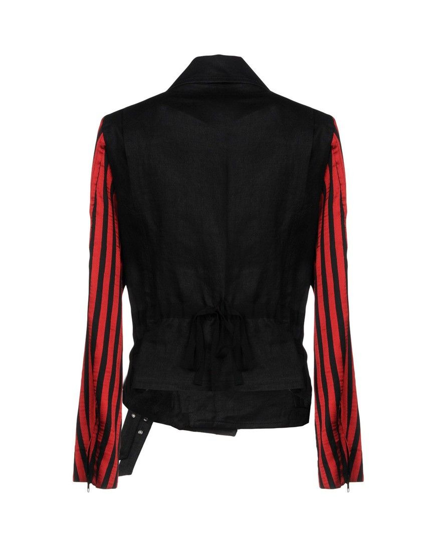 Ann Demeulemeester ann demeulemeester Wainwright RUBYBLACK biker jacket Size XS / US 0-2 / IT 36-38 - 12 Thumbnail