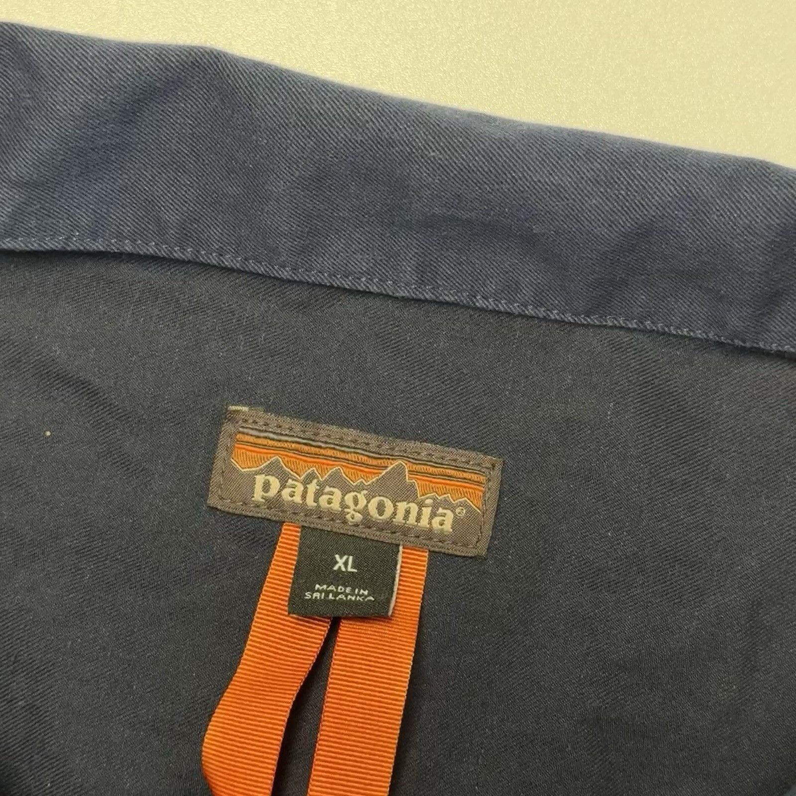 Patagonia Patagonia Worn Wear Mens Shop Shirt 53295 Blue Button Up Size US XL / EU 56 / 4 - 8 Thumbnail