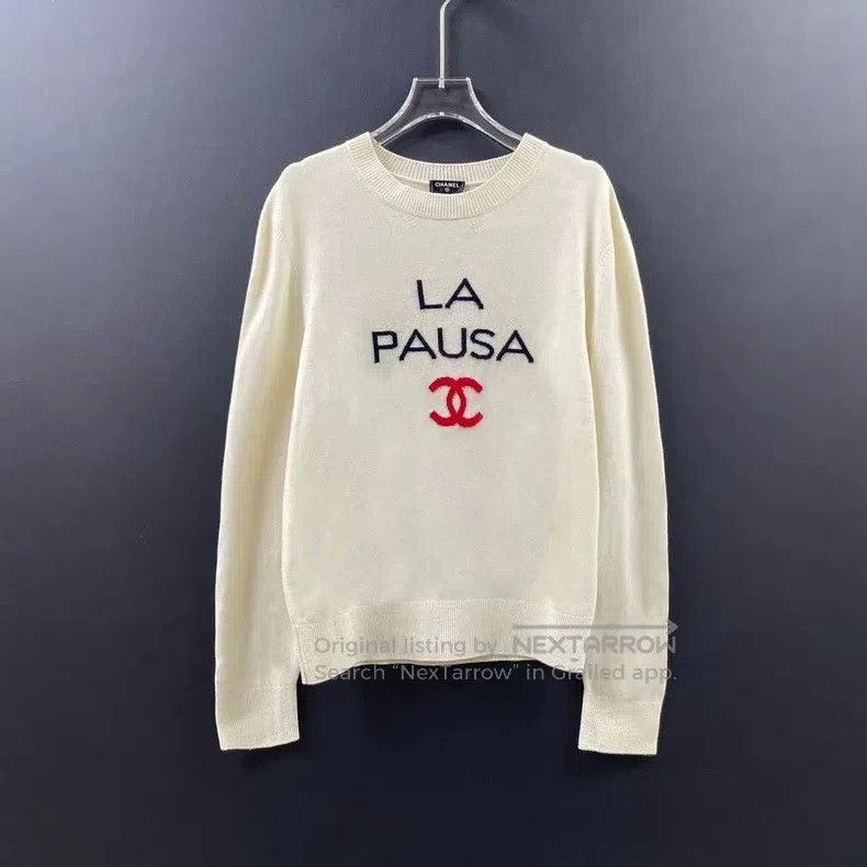 Chanel Chanel Cruise Series Runaway Cashmere Knitwear sweater Size M / US 6-8 / IT 42-44 - 2 Thumbnail