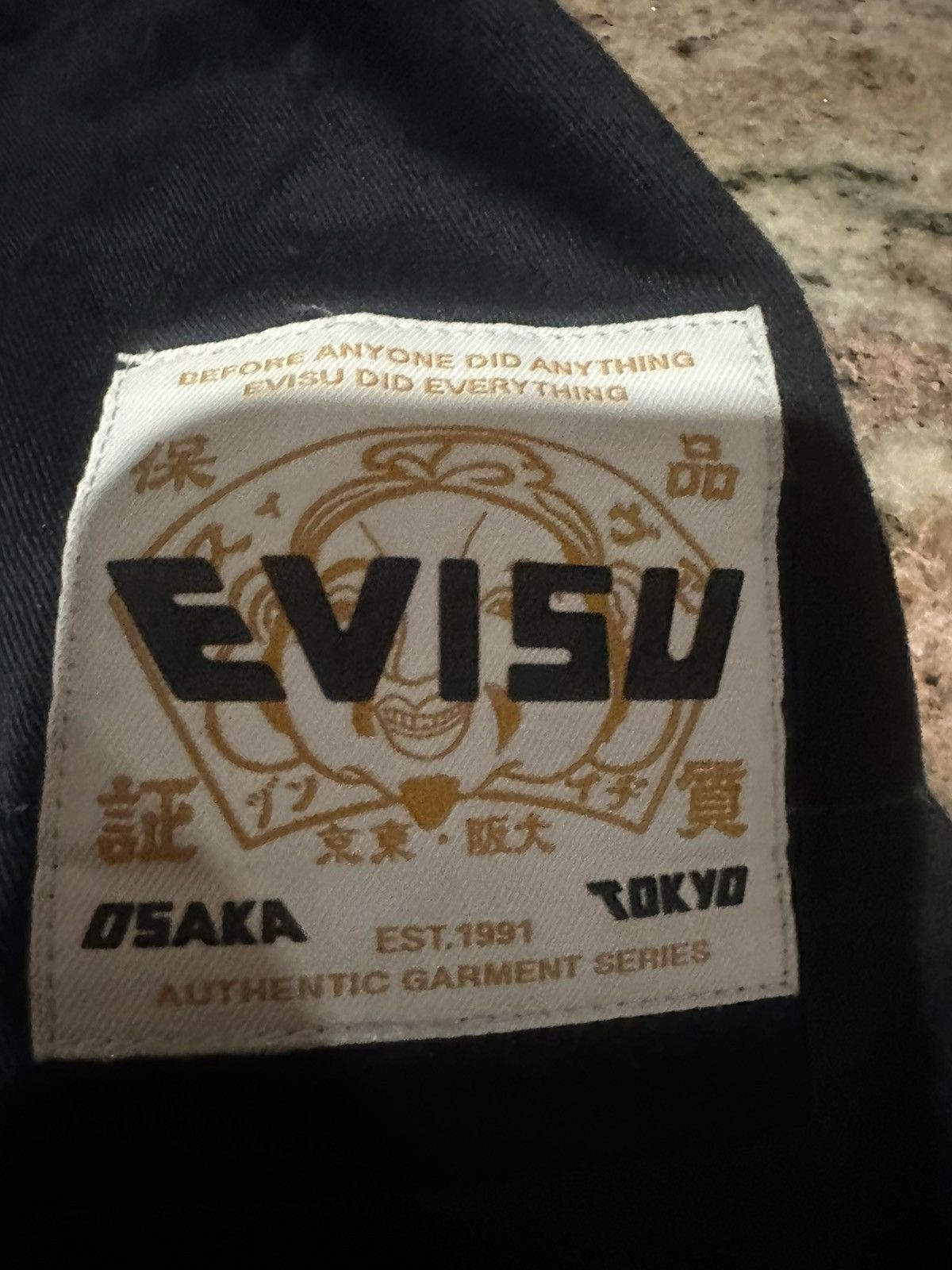 Evisu EVISU Black Daicock Seagull Jeans Size US 32 / EU 48 - 5 Thumbnail