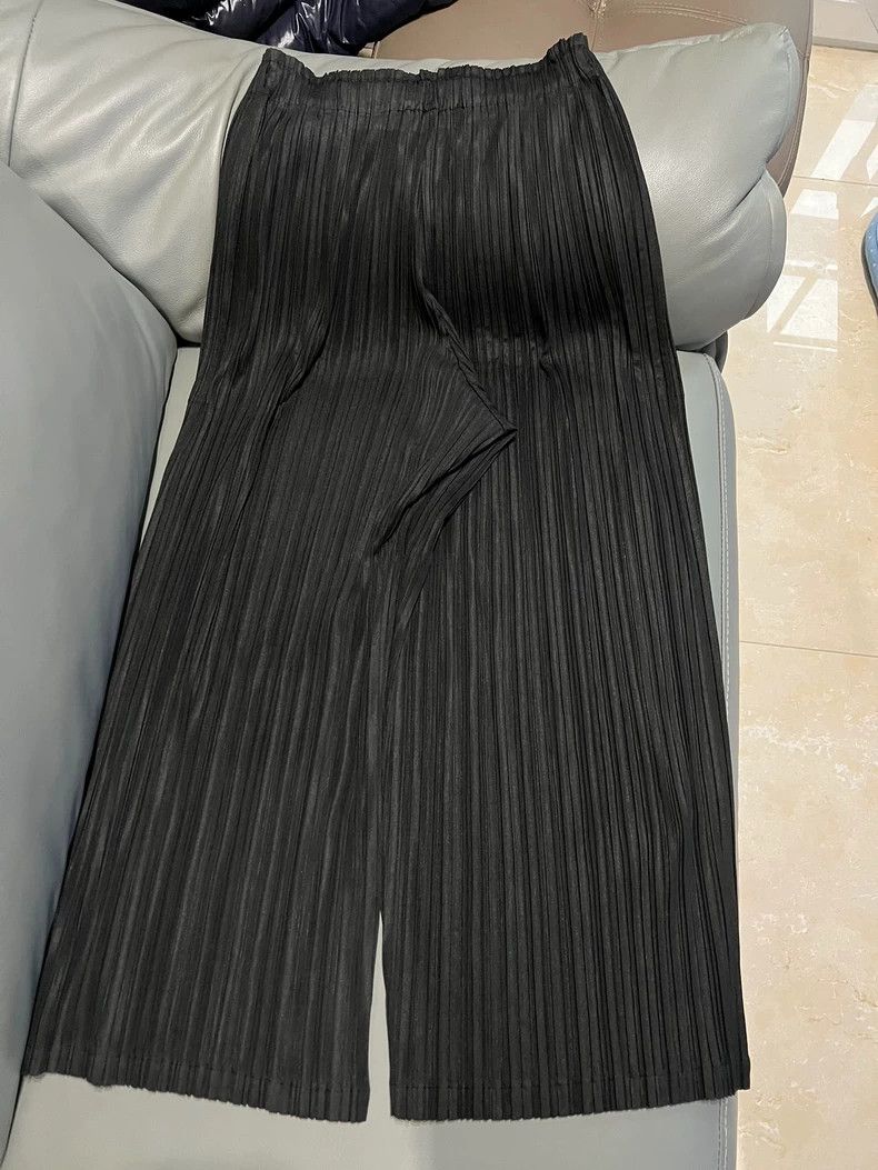 Issey Miyake issey miyake size:3 black pants 2506-Nextarrow Size 42" / US 20 - 2 Thumbnail