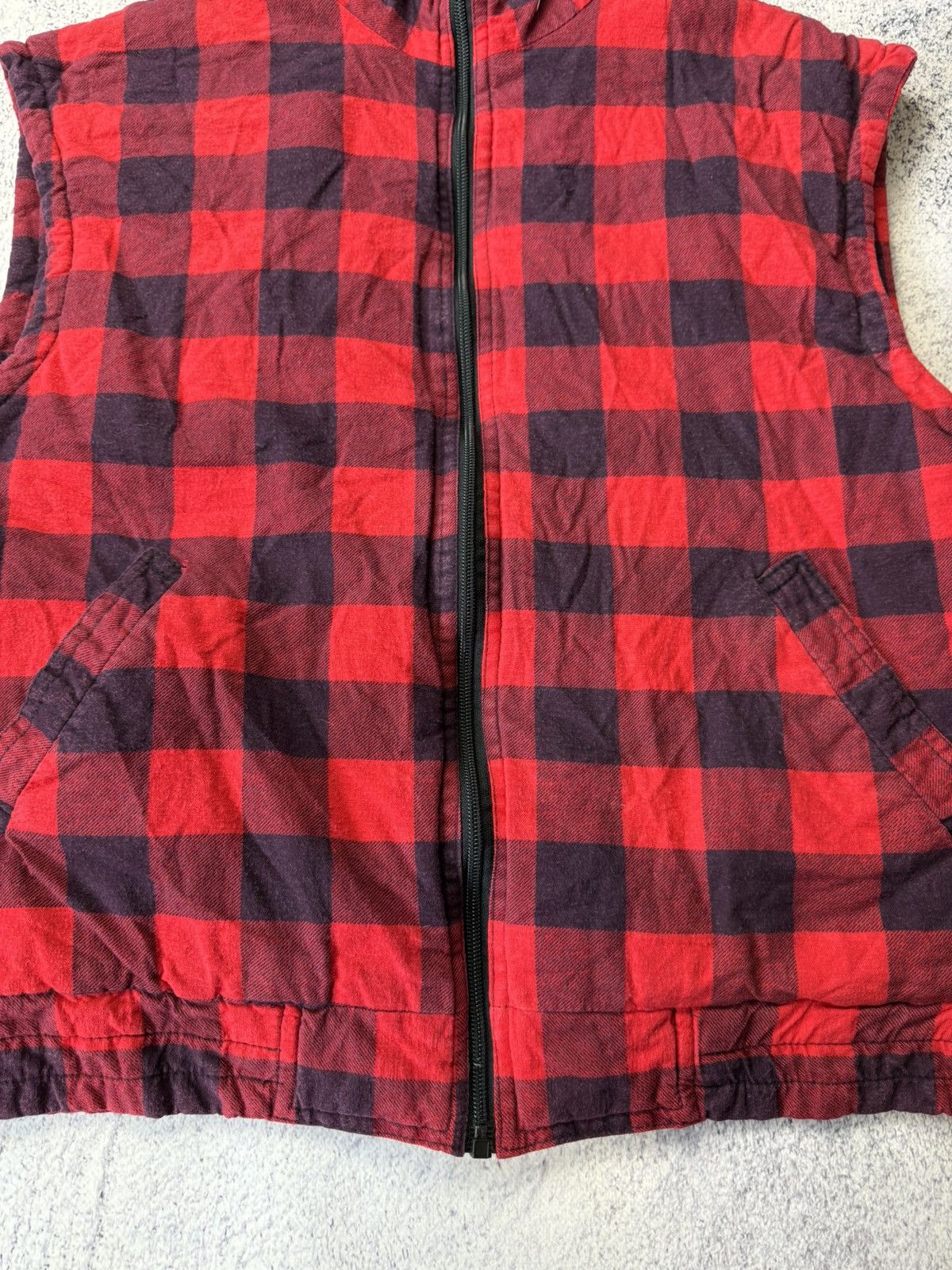 Other Vintage Dickies Plaid Vest RARE size L Size US L / EU 52-54 / 3 - 8 Thumbnail