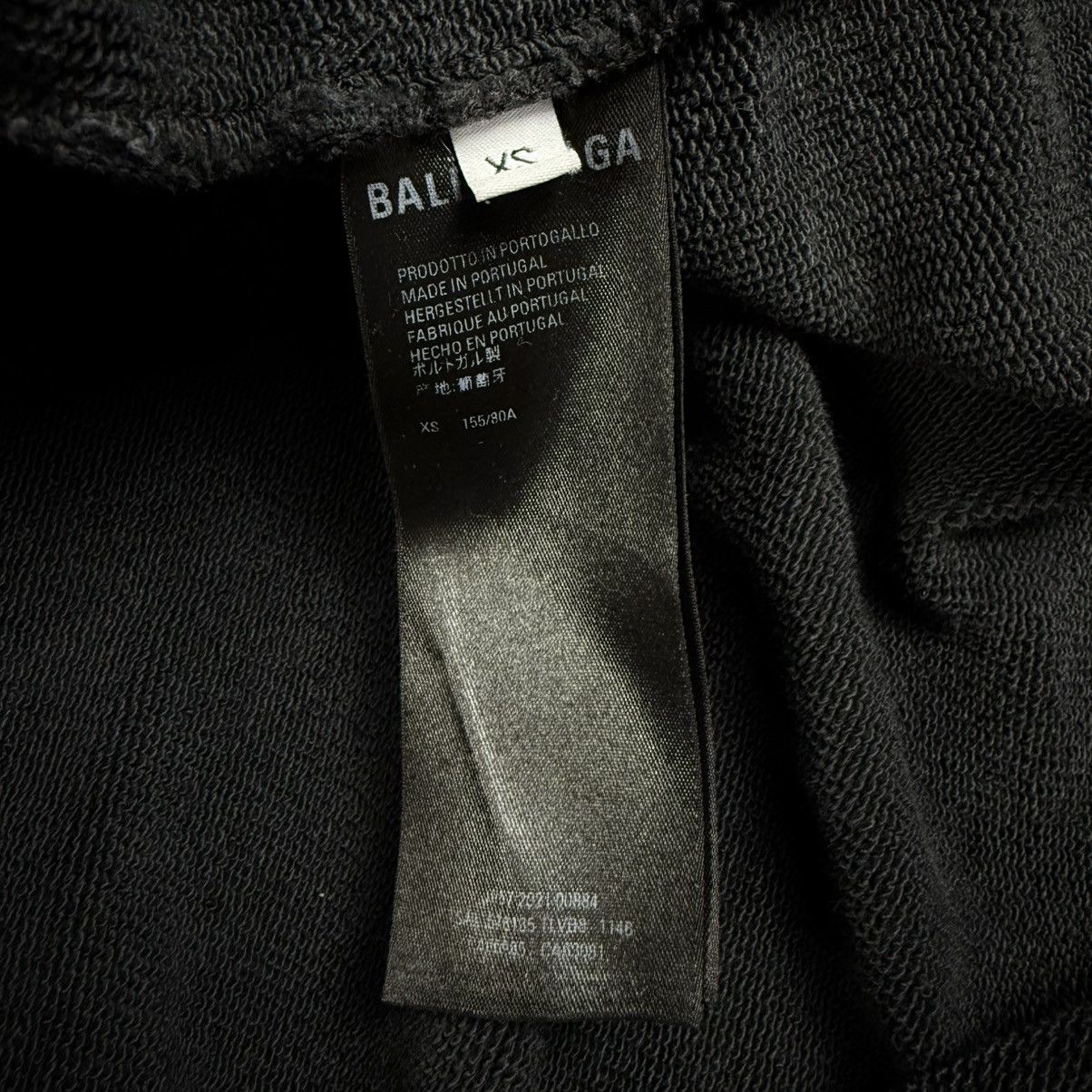 Balenciaga Balenciaga Washed Big Logo Hoodie Size US XS / EU 42 / 0 - 9 Thumbnail