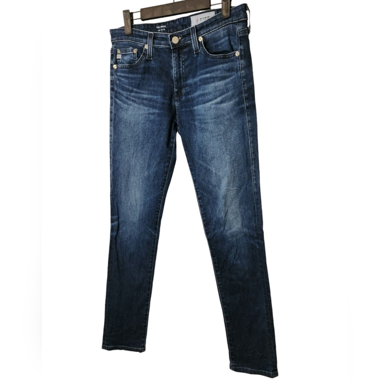 AG Adriano Goldschmied AG Denim Adriano Goldschmied Prima Cigarette Leg Jeans 27 Size 27" / US 4 / IT 40 - 2 Thumbnail