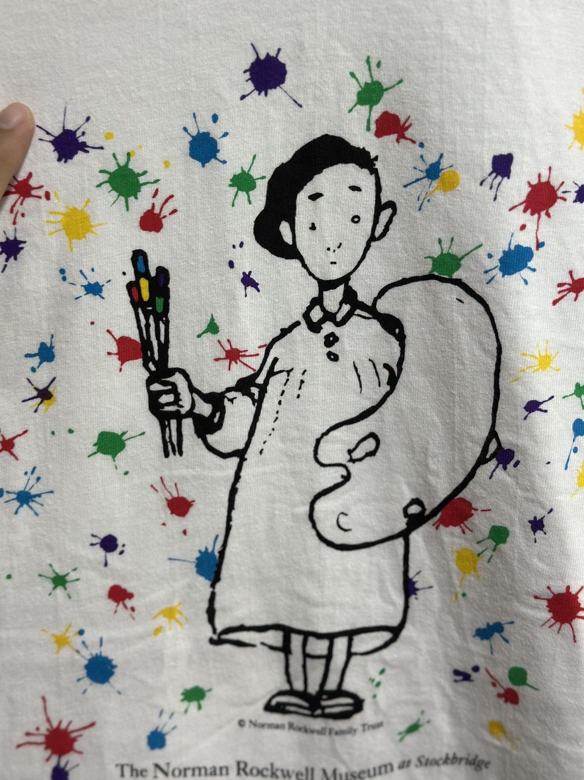 Designer × Vintage Vintage The Norman Rockwell Family Trust Faded Tee Size US L / EU 52-54 / 3 - 3 Thumbnail