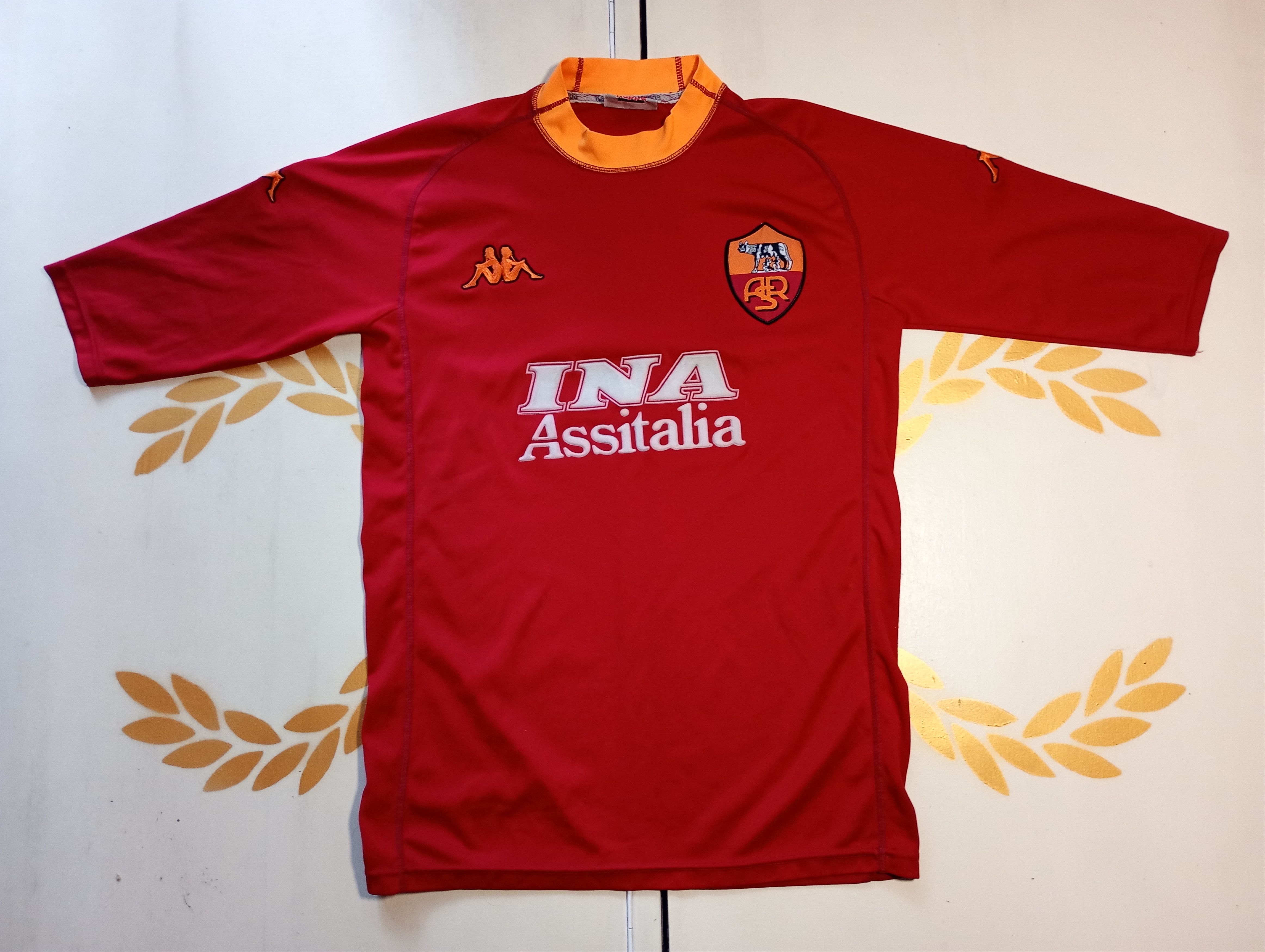Kappa Kappa AC Roma Fans Jersey 2000-2001 Size US S / EU 44-46 / 1 - 1 Thumbnail