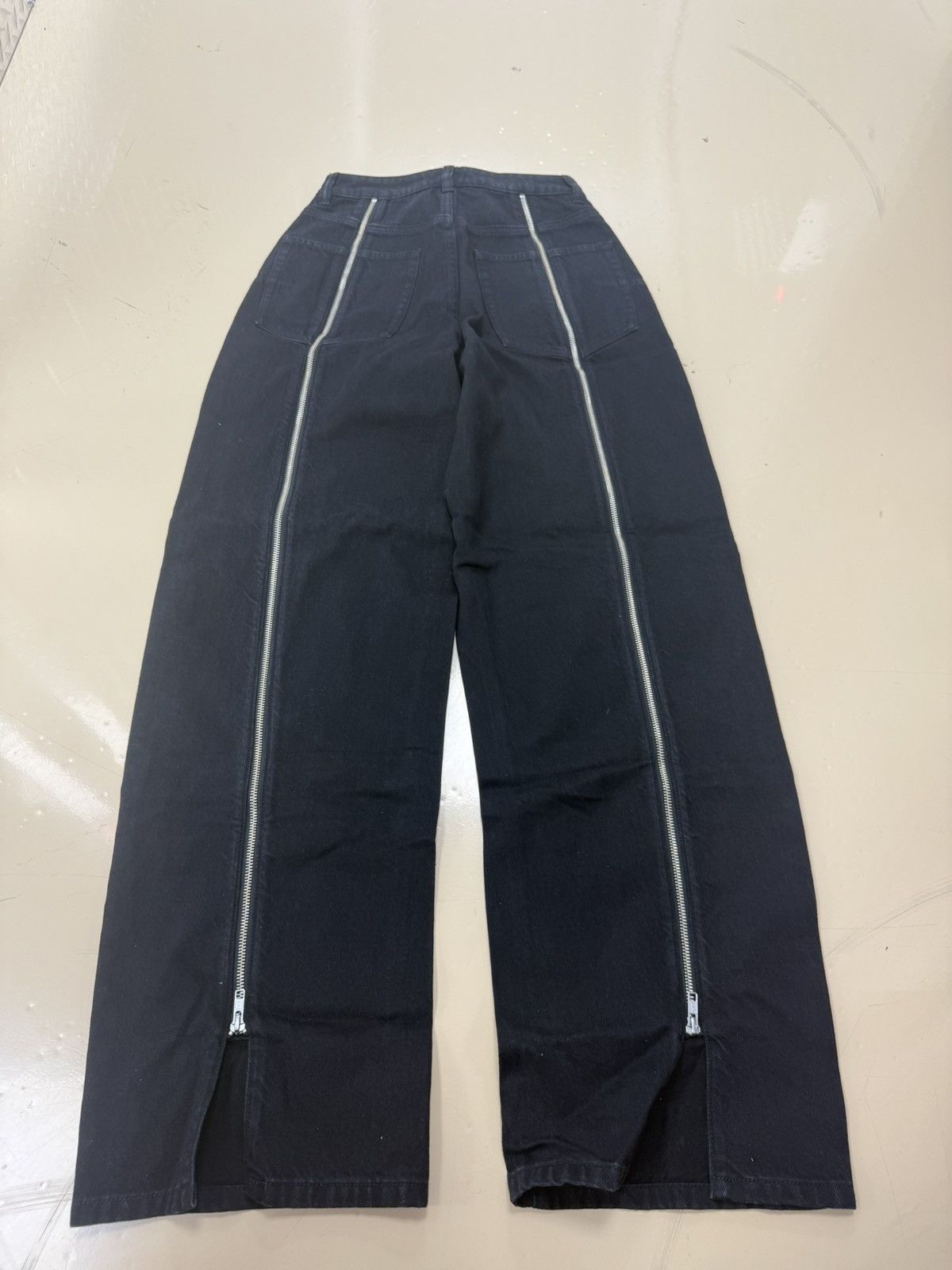 Other Purple Brand Straight Leg Zip Jeans Size 26" / US 2 / IT 38 - 5 Thumbnail
