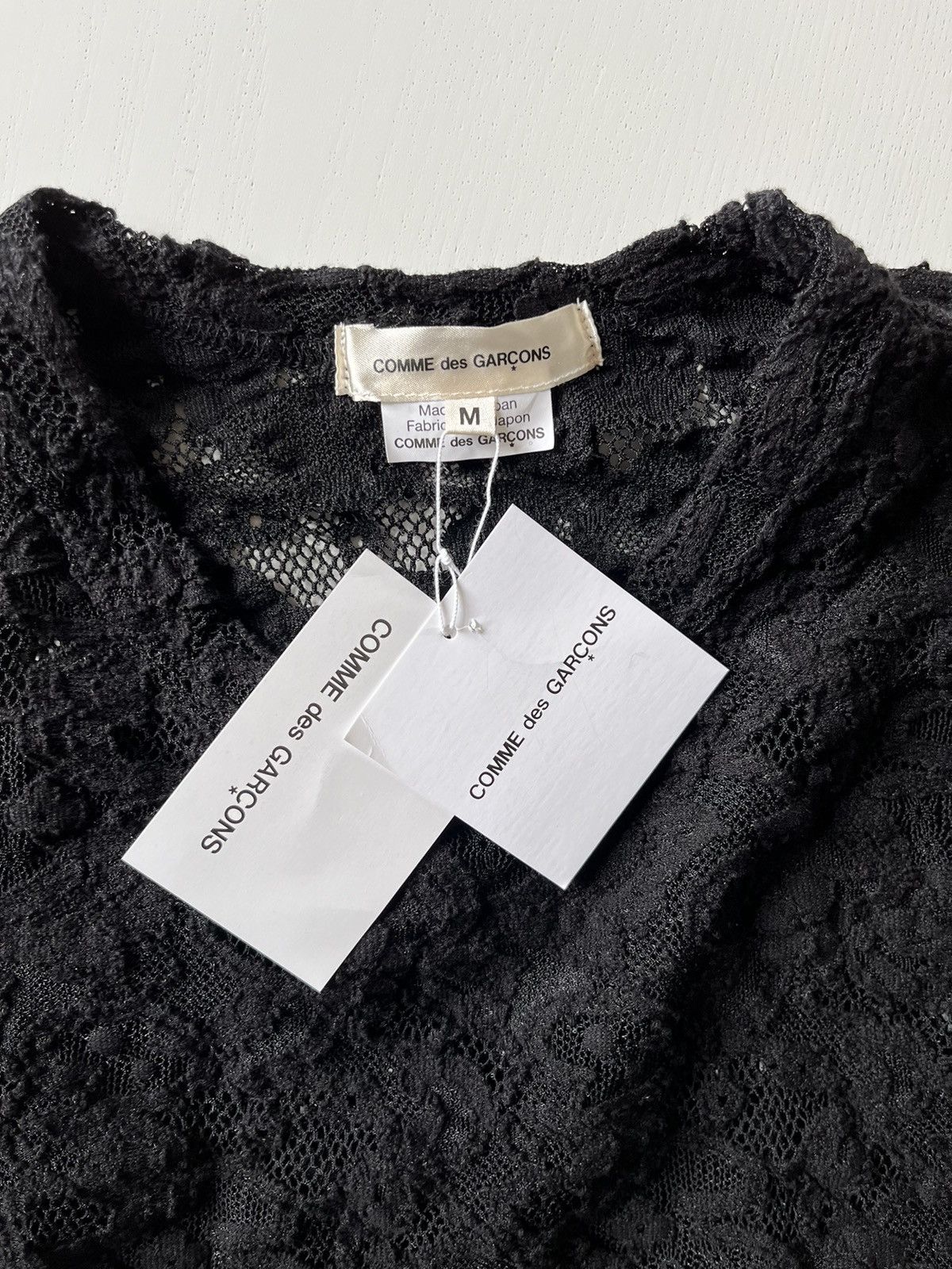 Comme des Garcons Blouse lace Comme Des Garçons SS20 Size M / US 6-8 / IT 42-44 - 8 Thumbnail