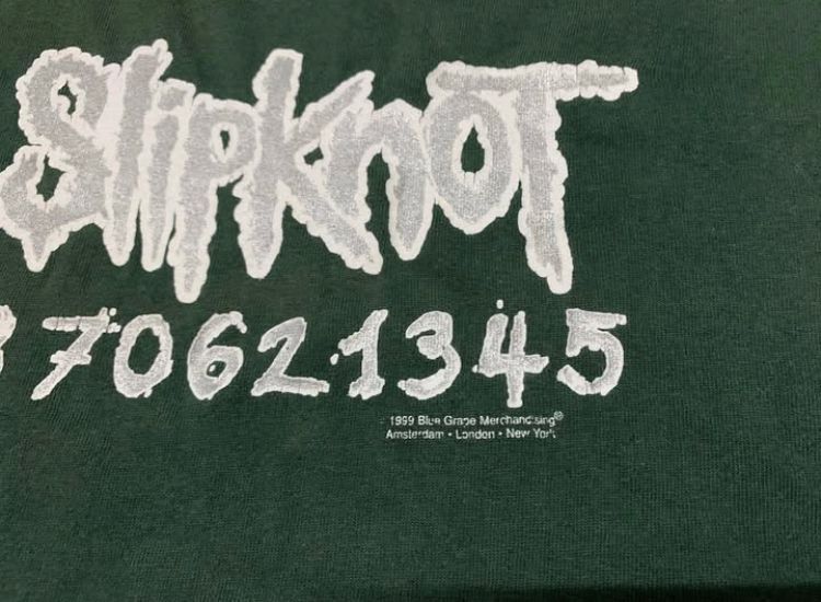 Band Tees vintage slipknot Size US M / EU 48-50 / 2 - 2 Thumbnail
