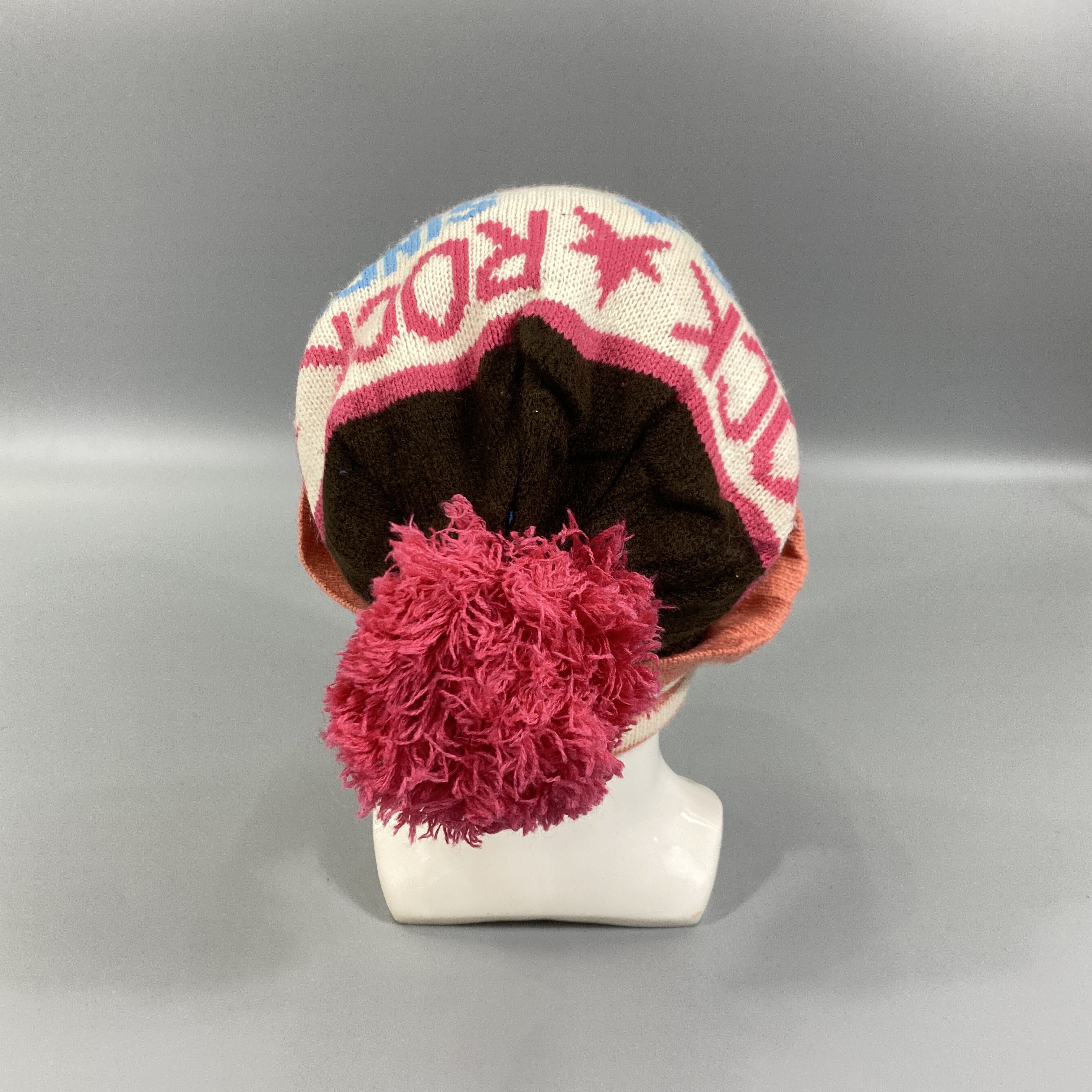 Japanese Brand Rockstar Snow Cap Beanie Hat Pom Pom -BN880 Size ONE SIZE - 3 Thumbnail