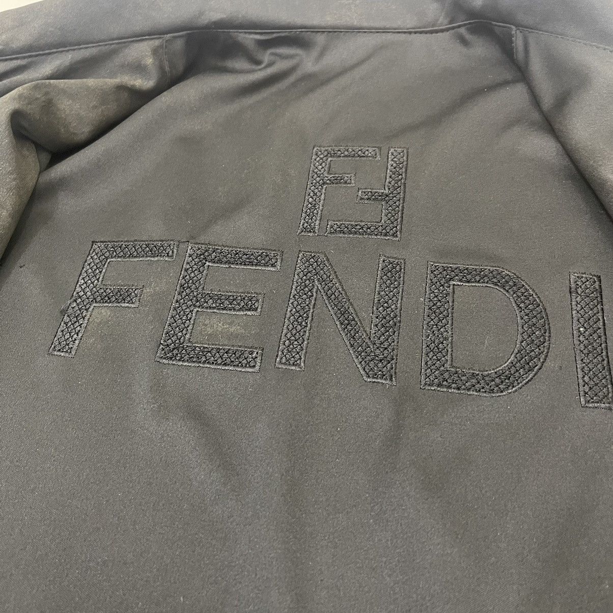 Fendi 🔥Vintage Fendi Monogram Reversible Jacket Size US L / EU 52-54 / 3 - 17 Thumbnail