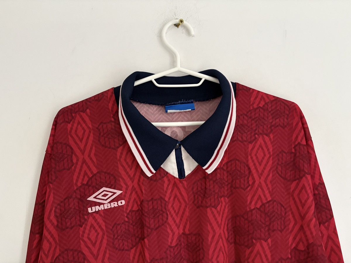Umbro Rare 1992-94 Umbro Woolton FC Match Worn Style Jersey XL Size US XL / EU 56 / 4 - 3 Thumbnail
