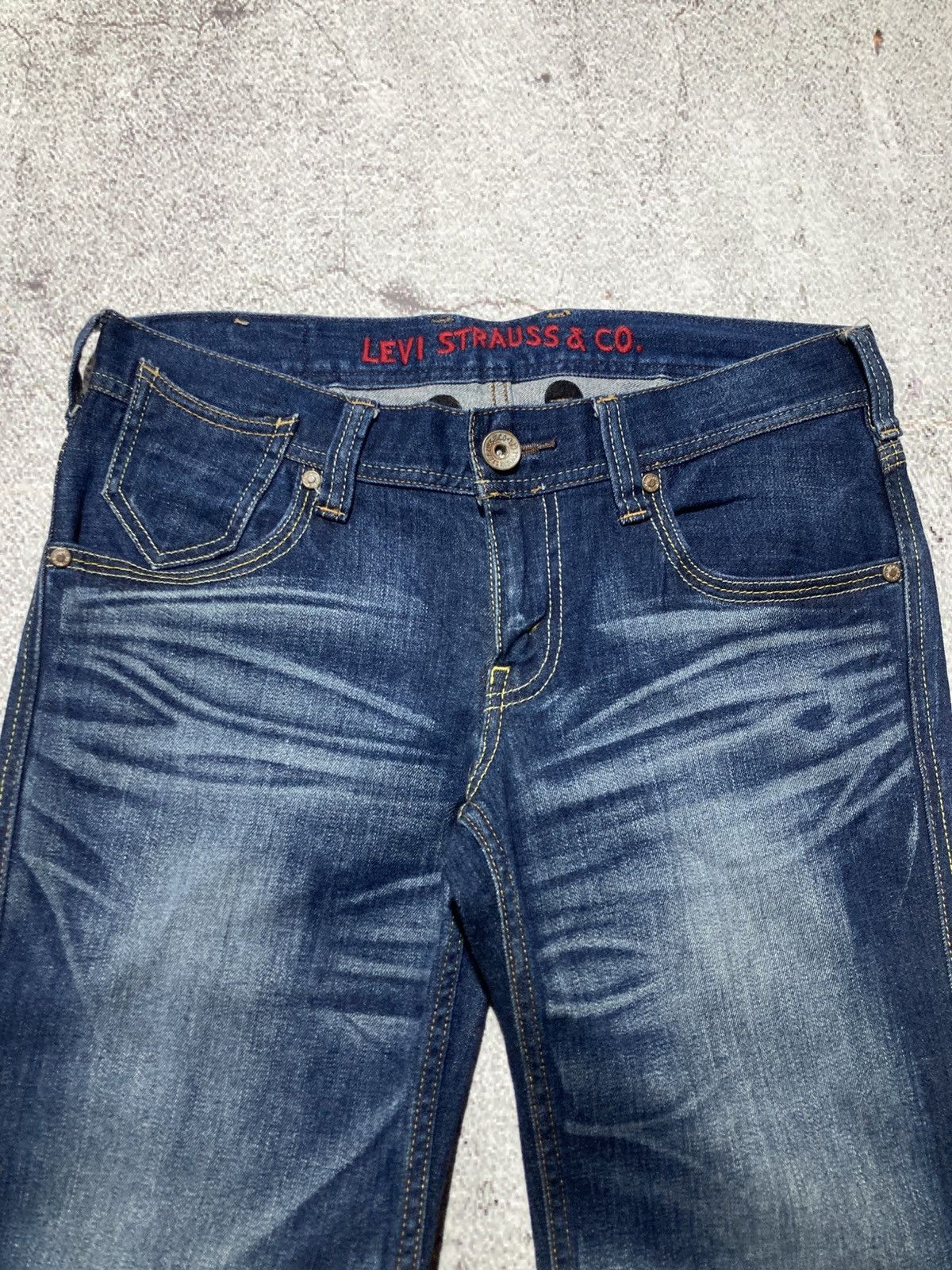 Levi's Vintage Clothing Vintage Levis Buckleback Bootcut Clawmark Flared Jeans Pants Size US 30 / EU 46 - 7 Thumbnail