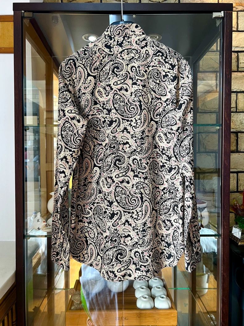 Yves Saint Laurent saint laurent size 38 15ss Paisley Cameo Shirt 2501-Nextarr Size US M / EU 48-50 / 2 - 5 Thumbnail