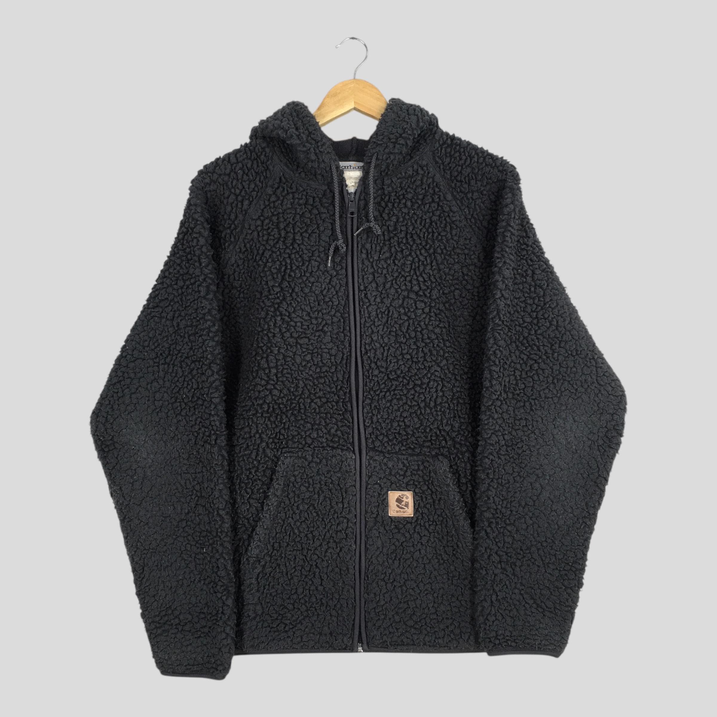 Carhartt Vintage Carhartt Sherpa Hoodie Jacket Large Size US L / EU 52-54 / 3 - 1 Thumbnail