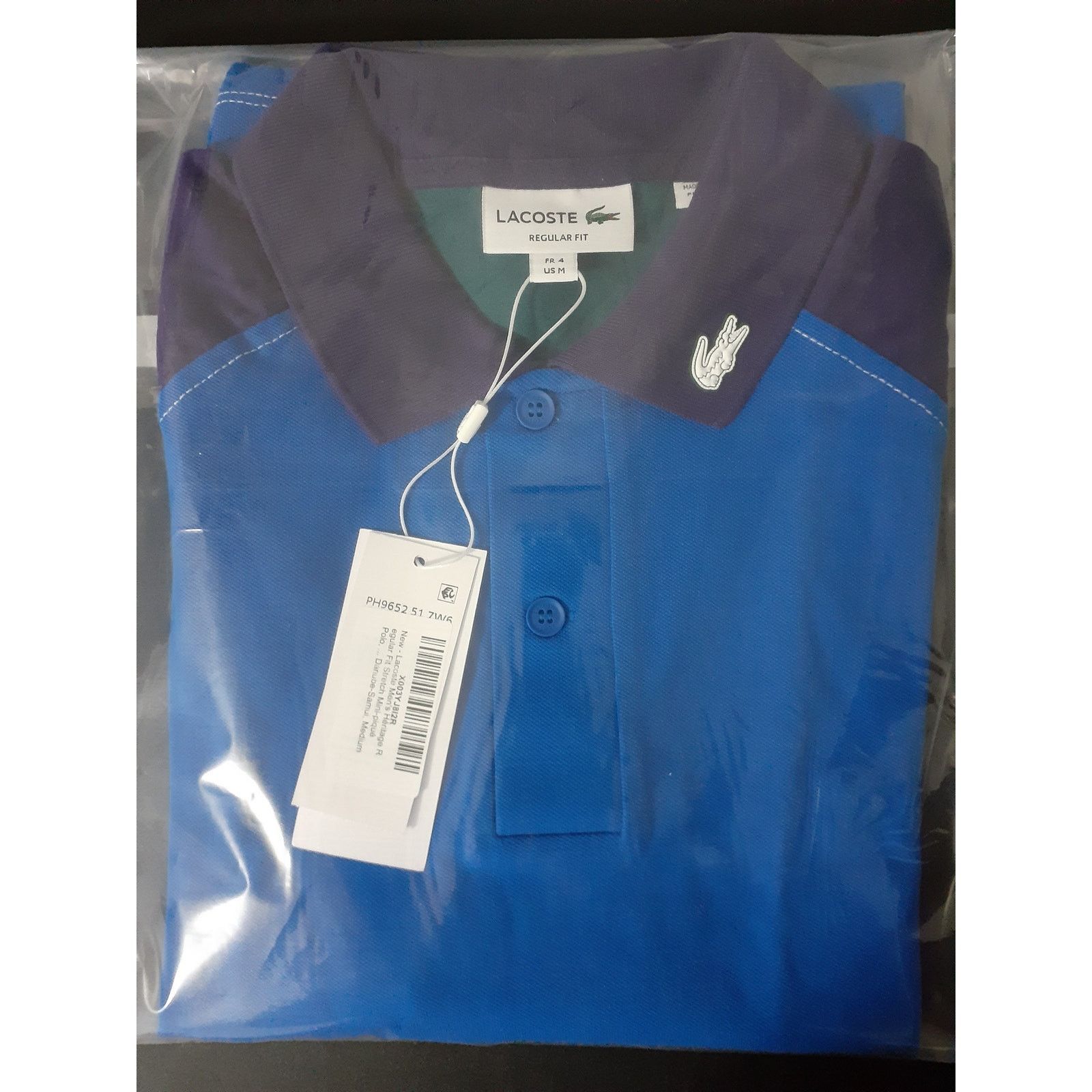Lacoste Lacoste Men's Sport Regular Fit Stretch Mini-Piqué Polo M Size US M / EU 48-50 / 2 - 2 Thumbnail