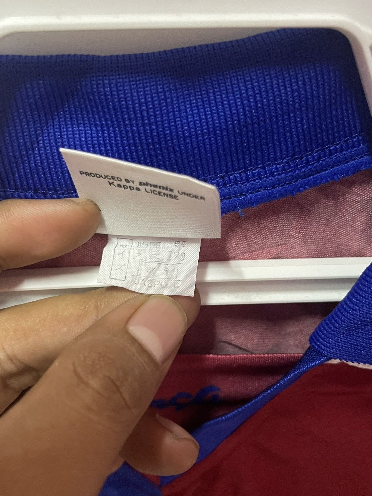 Kappa Vintage 90s Kappa Jersey x Barcelona FC Very Rare🔥🔥 Size US L / EU 52-54 / 3 - 5 Thumbnail