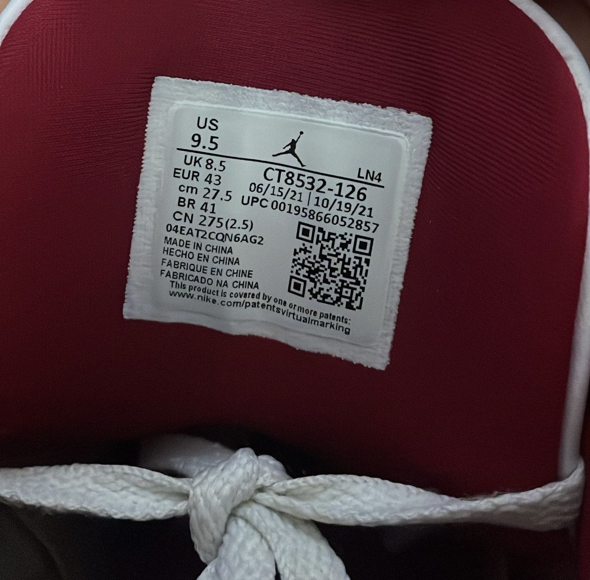 Jordan Brand Jordan 4 Cardinal Red size 9/5 Size US 9.5 / EU 42-43 - 7 Thumbnail
