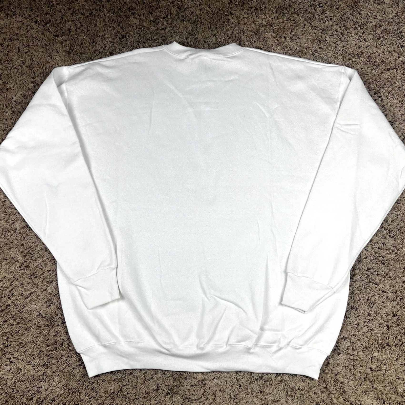 Fruit Of The Loom VINTAGE Pig Swine Ribfest 1998 Graphic Crewneck Sweatshirt 2XL Pullover White 90s Fruits Of The Loom Mens Size US XXL / EU 58 / 5 - 4 Thumbnail