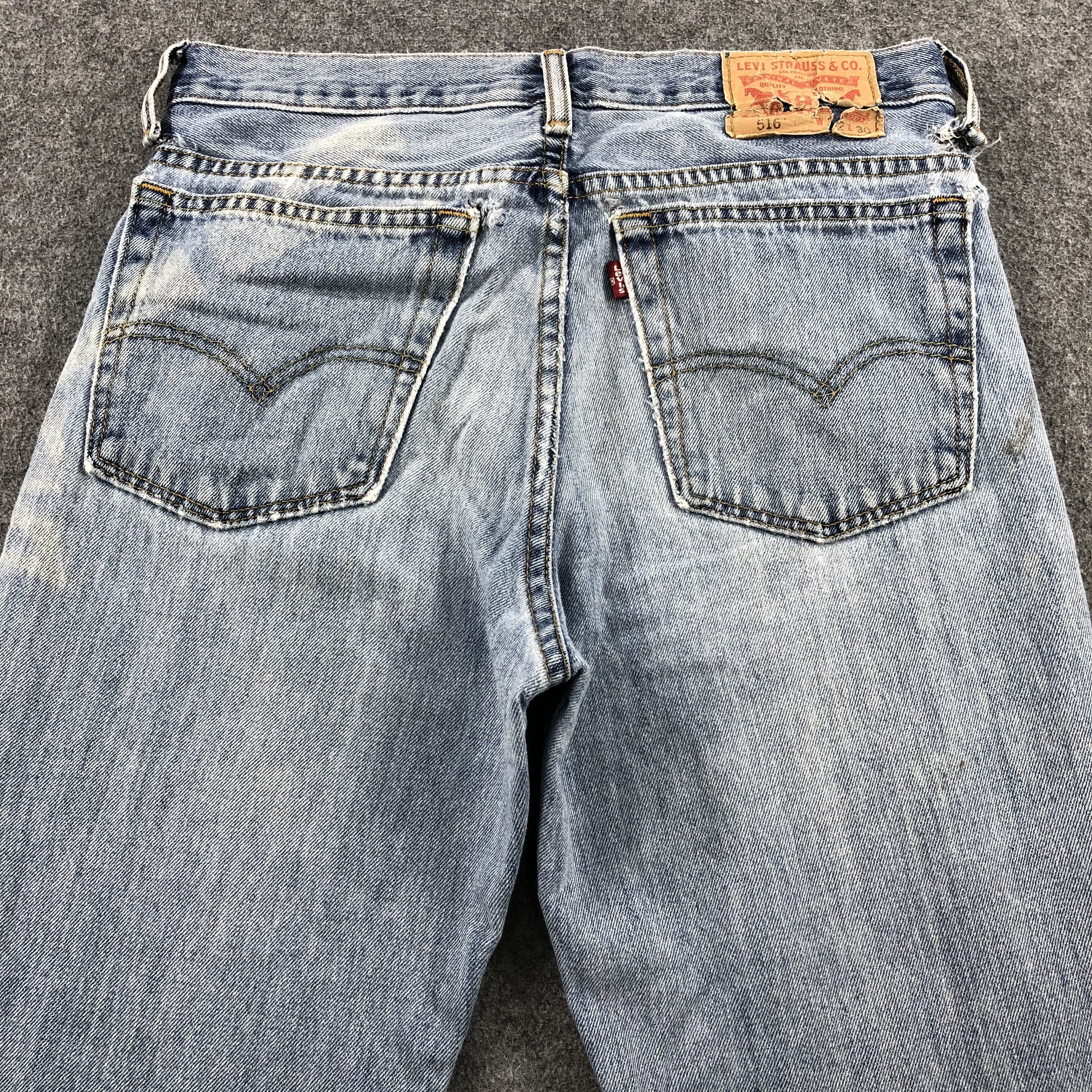 Levi's × Vintage Vintage Blue Wash Levis 516 Jeans-JM1813 Size US 32 / EU 48 - 4 Thumbnail