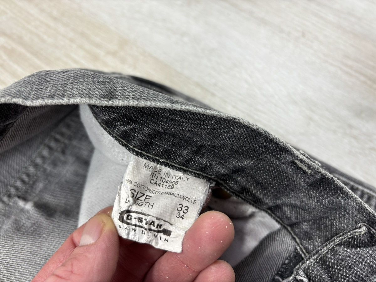 G-Star Mens jeans G Star Raw Denim Y2k Size 33 Color Gray Size US 33 - 6 Thumbnail