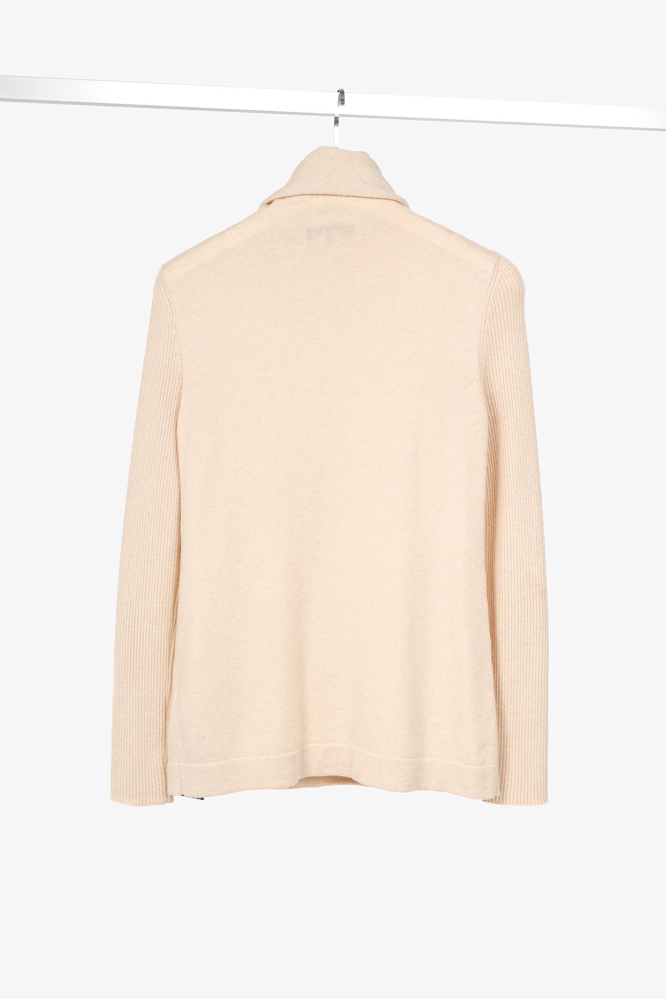 Loro Piana Loro Piana Cream Cashmere Turtleneck Sweater Size S / US 4 / IT 40 - 2 Thumbnail