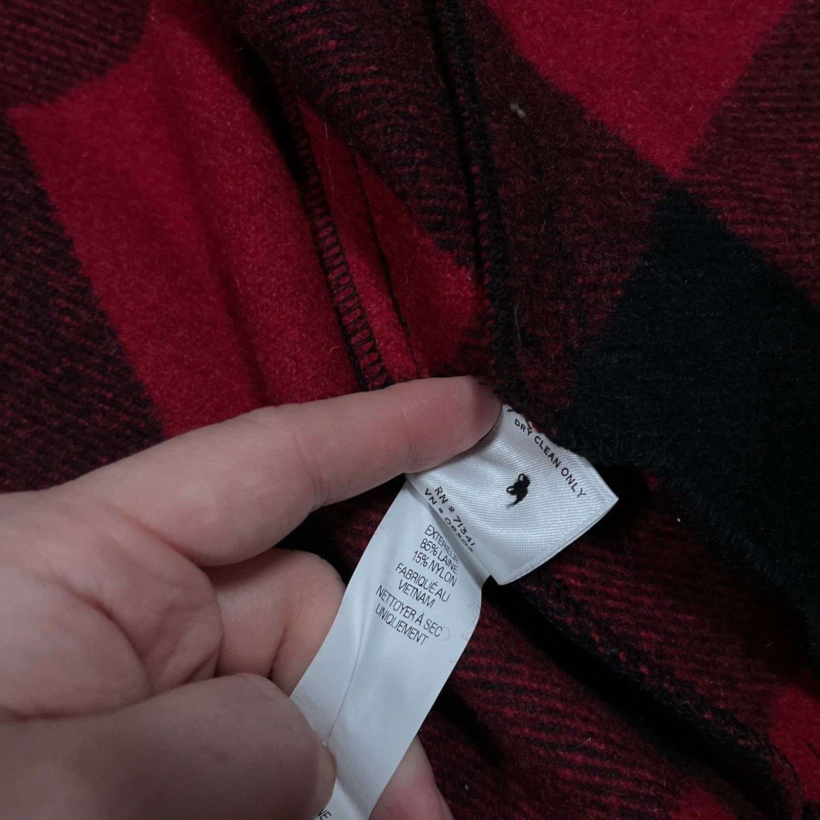 L.L. Bean LL Bean Archive Stag Jacket Wool Blend Red Buffalo Plaid Size US M / EU 48-50 / 2 - 9 Thumbnail