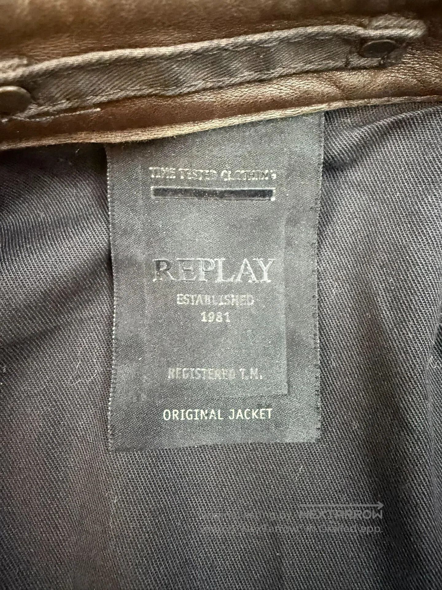 Replay Replay Vintage Lambskin Motorcycle Jacket. Size US M / EU 48-50 / 2 - 4 Thumbnail