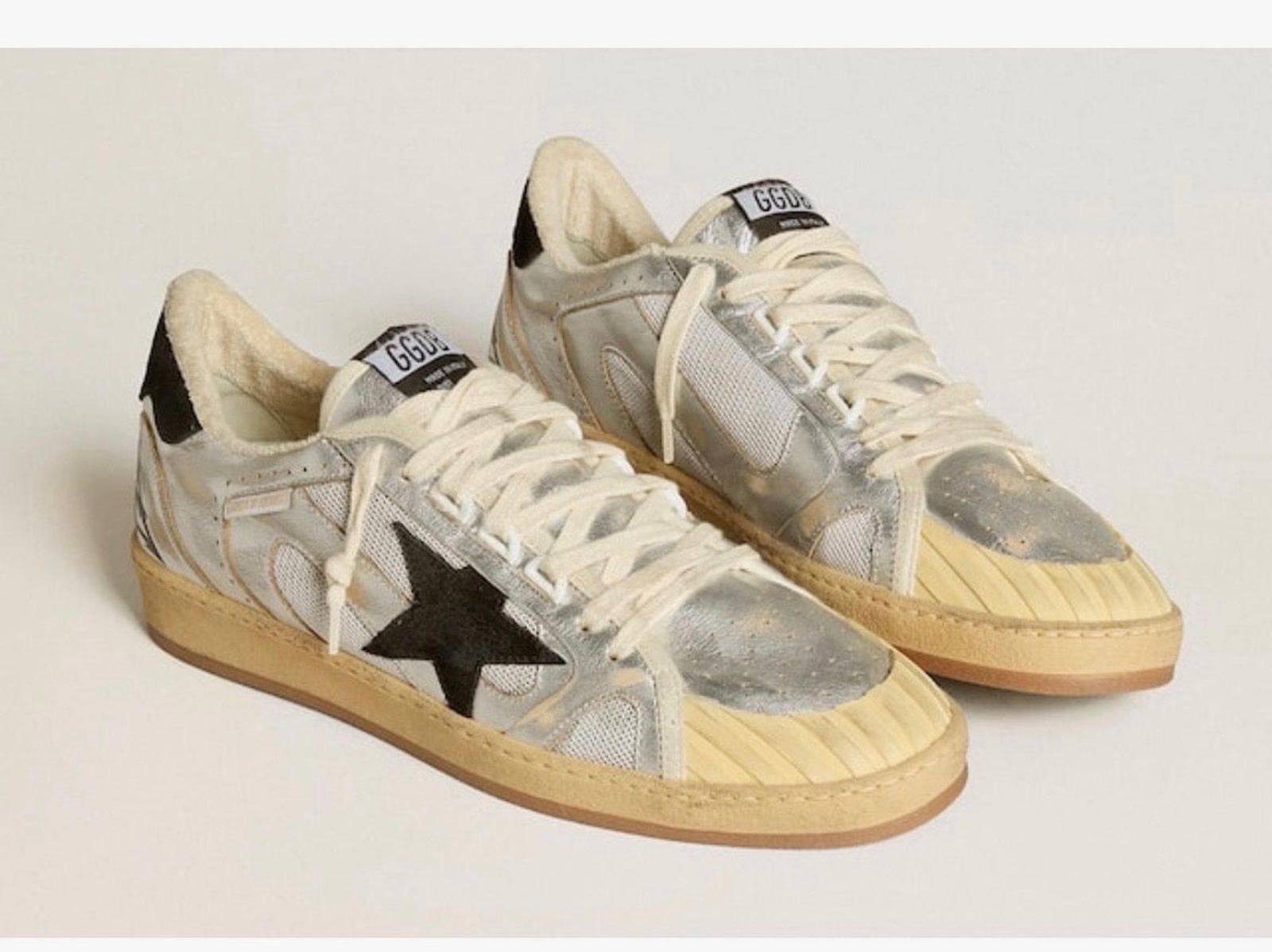 Golden Goose Golden Goose Ball Star Sneakers Size US 7 / EU 40 - 2 Thumbnail