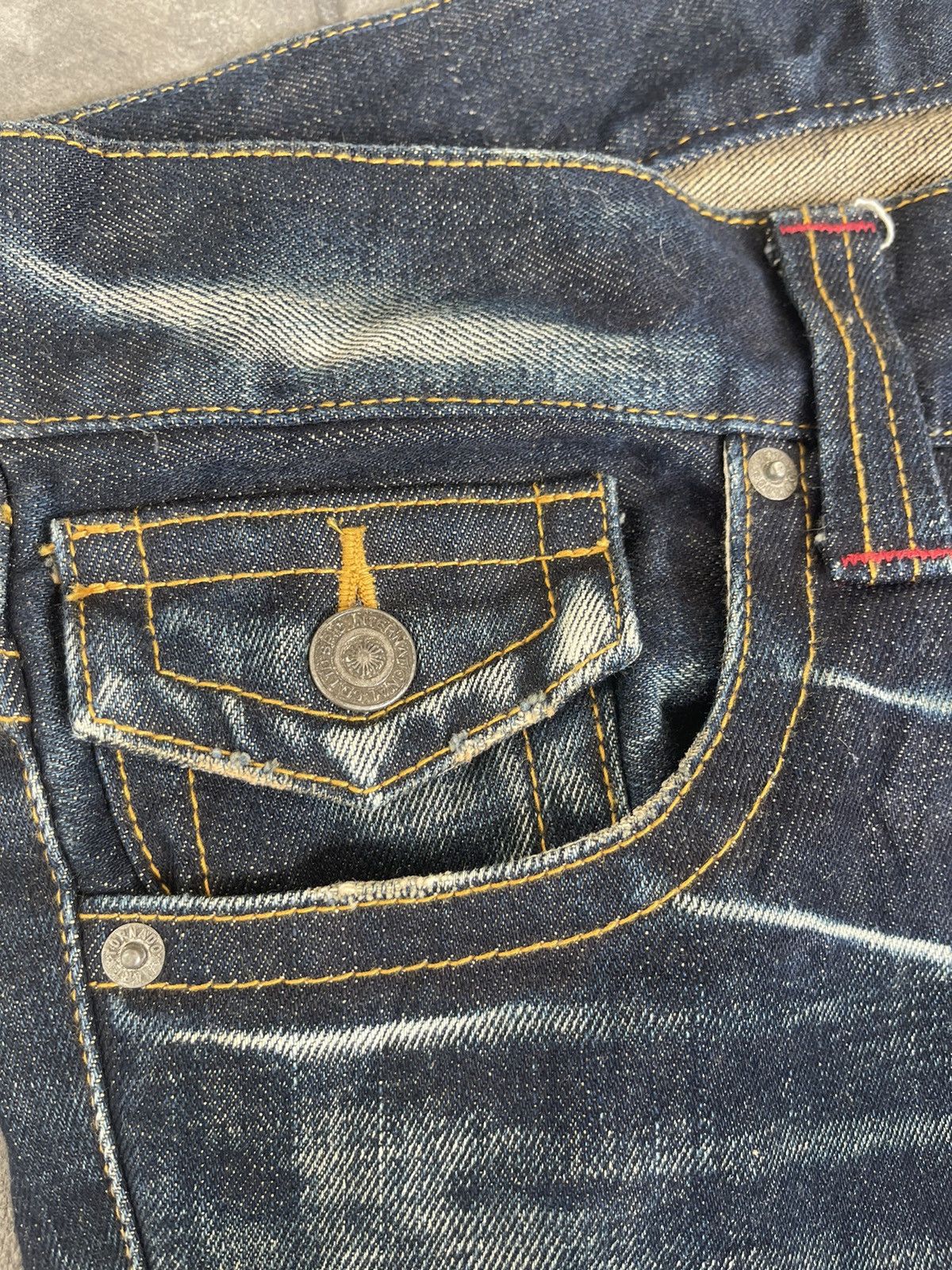 Tornado Mart JAPAN MADE Tornado Mart Paint Splatter Bootcut Flare Size US 34 / EU 50 - 8 Thumbnail