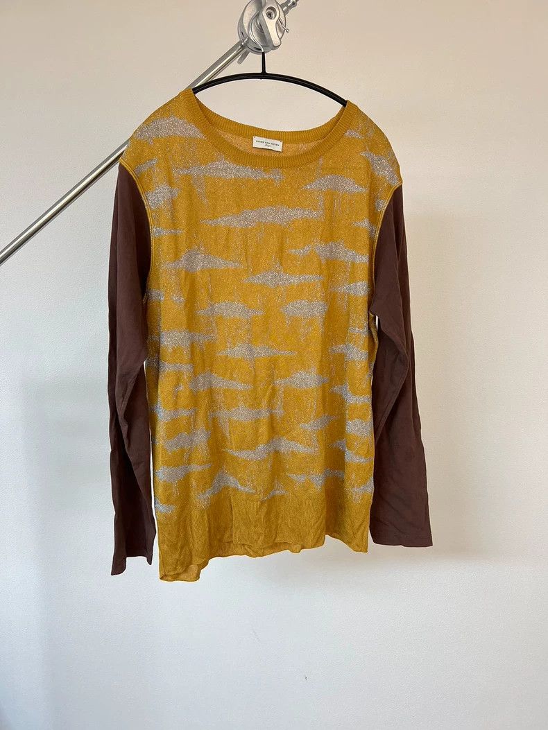 Dries Van Noten dries van noten Color-block sweater Size US L / EU 52-54 / 3 - 1 Thumbnail
