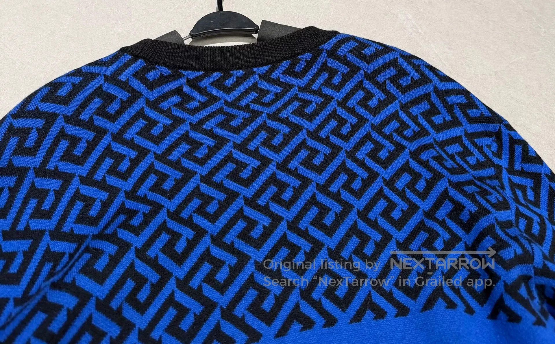 Versace Versace Medusa Wool Runway Knit Sweater. Size US L / EU 52-54 / 3 - 7 Thumbnail