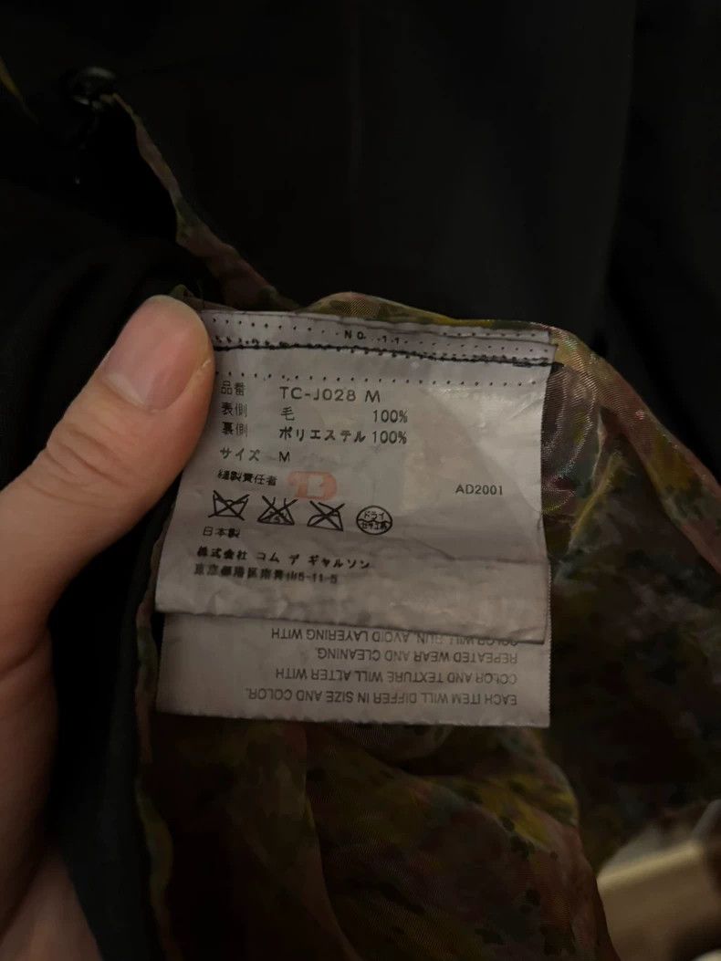 Comme des Garcons Comme des Garcons Women's black jacket Size M / US 6-8 / IT 42-44 - 3 Thumbnail