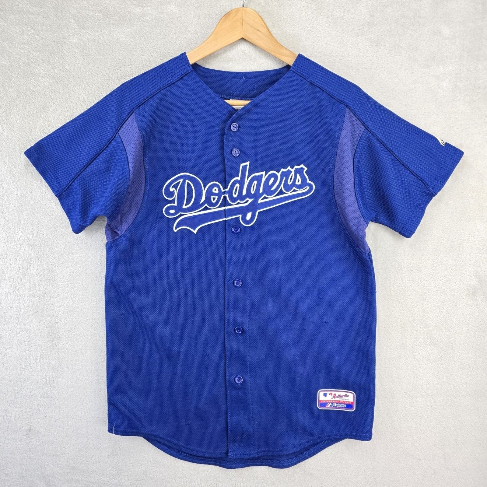 Majestic Majestic Los Angeles Dodgers MLB Baseball Jersey Medium Vtg Size US M / EU 48-50 / 2 - 1 Thumbnail