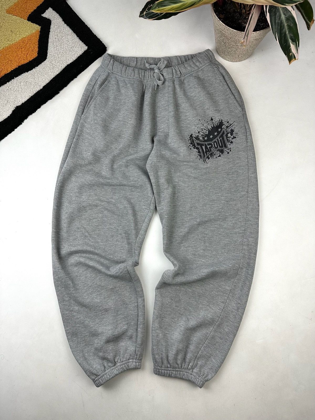 Affliction × Tapout TAPOUT sweatpants vintage y2k skulls zip up grunge skater Size US 33 - 2 Thumbnail