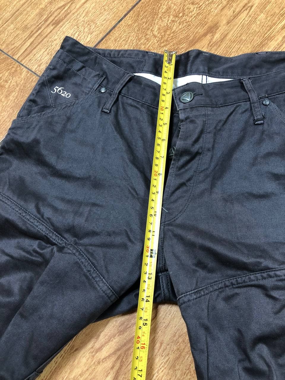 G-Star Crazy Crash Dirty Baggy Faded Jean Japan Avant Garde Style Size US 36 / EU 52 - 7 Thumbnail