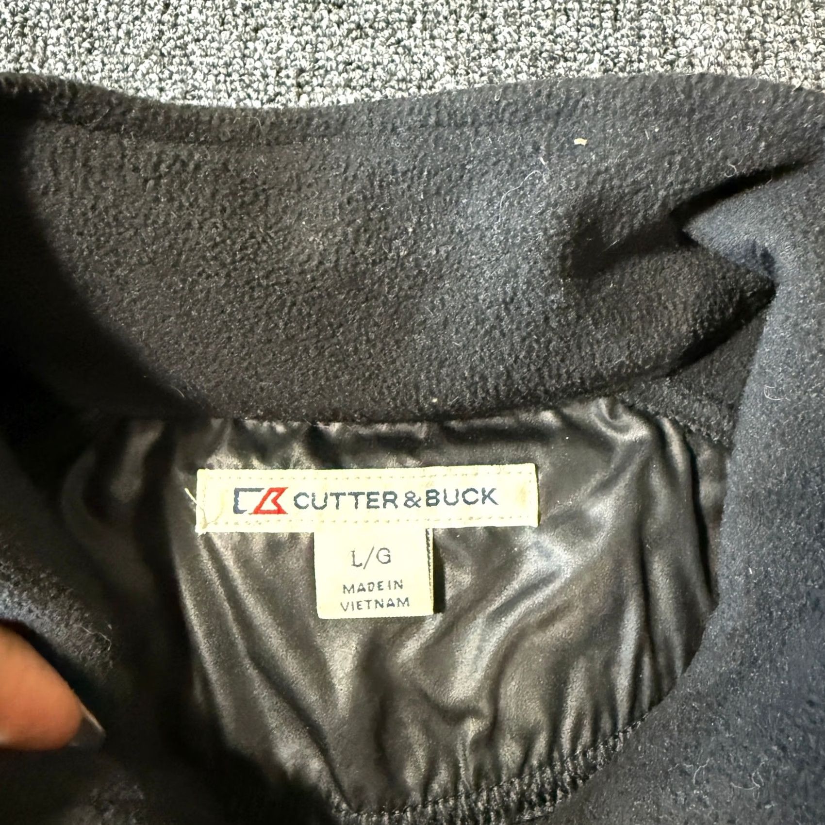 Cutter & Buck Y2k Vintage Cutter & Buck Kentucky Derby Run For Roses Black Full Zip Vest Large Size L / US 10 / IT 46 - 3 Thumbnail