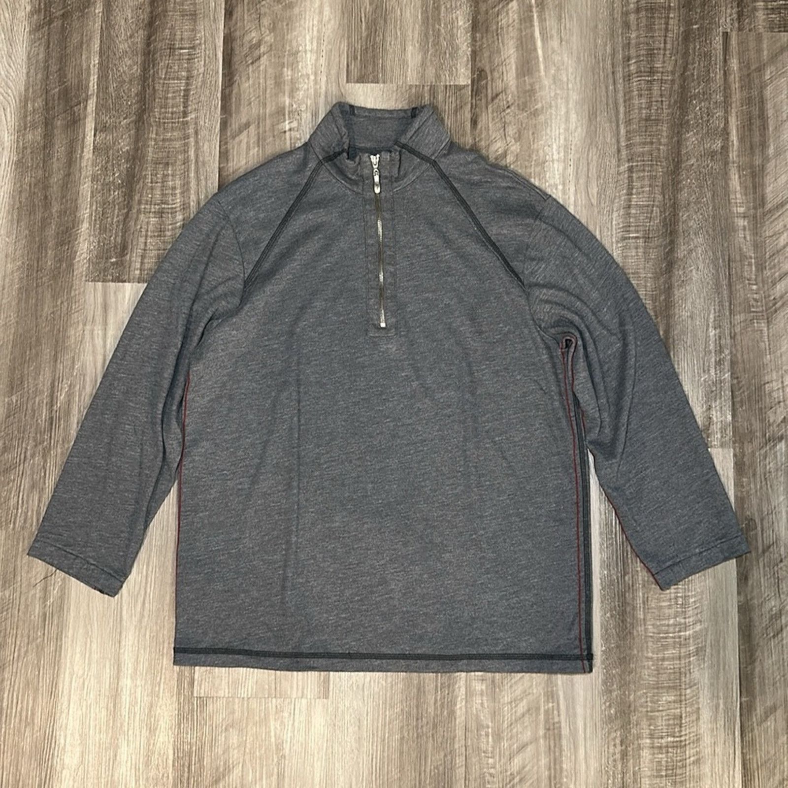 Tommy Bahama Tommy Bahama Jeans Soft Quarter Zip Pullover - Large Size US L / EU 52-54 / 3 - 2 Thumbnail