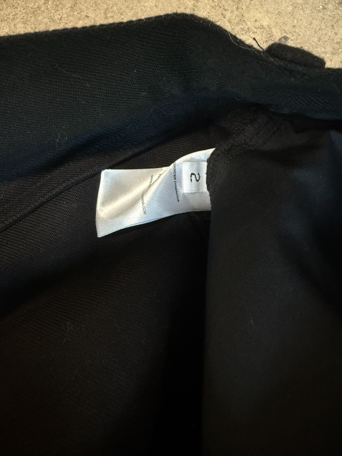 ALEXANDER DIGENOVA Alexander Digenova Black Slim Jeans Size US 32 / EU 48 - 5 Thumbnail