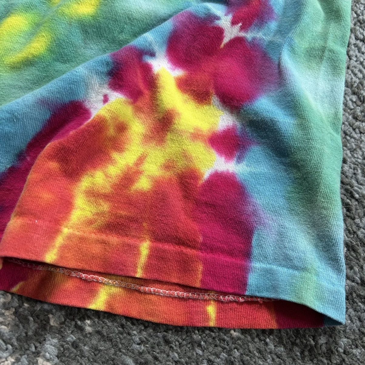 Delta 90s HEAVYWEiGHT SiNGLE STiTCH MADE in USA BRiGHT NEON TiEDYE Size US XL / EU 56 / 4 - 7 Thumbnail