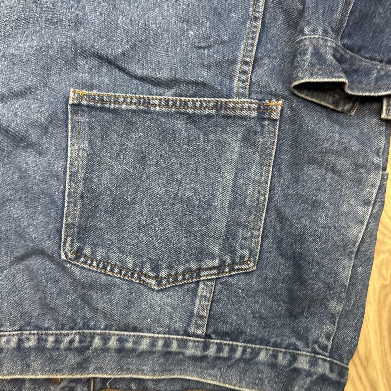 Other Vintage 90s Weather Blue Denim Medium Jacket Size US M / EU 48-50 / 2 - 9 Thumbnail