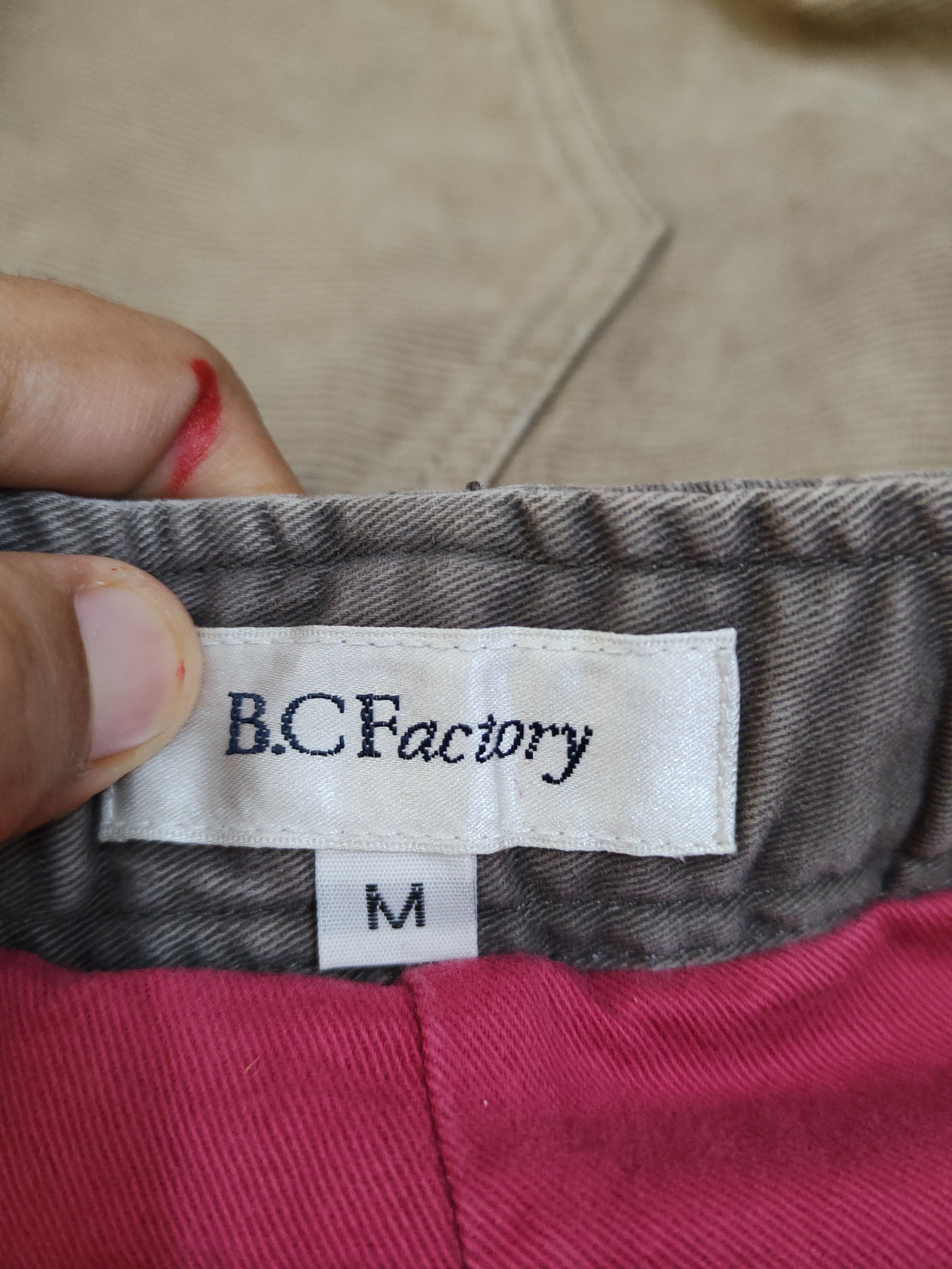 Japanese Brand B.C Factory Gray Multipocket Tactical Cargo Pants#W1426 Size US 35 - 15 Thumbnail