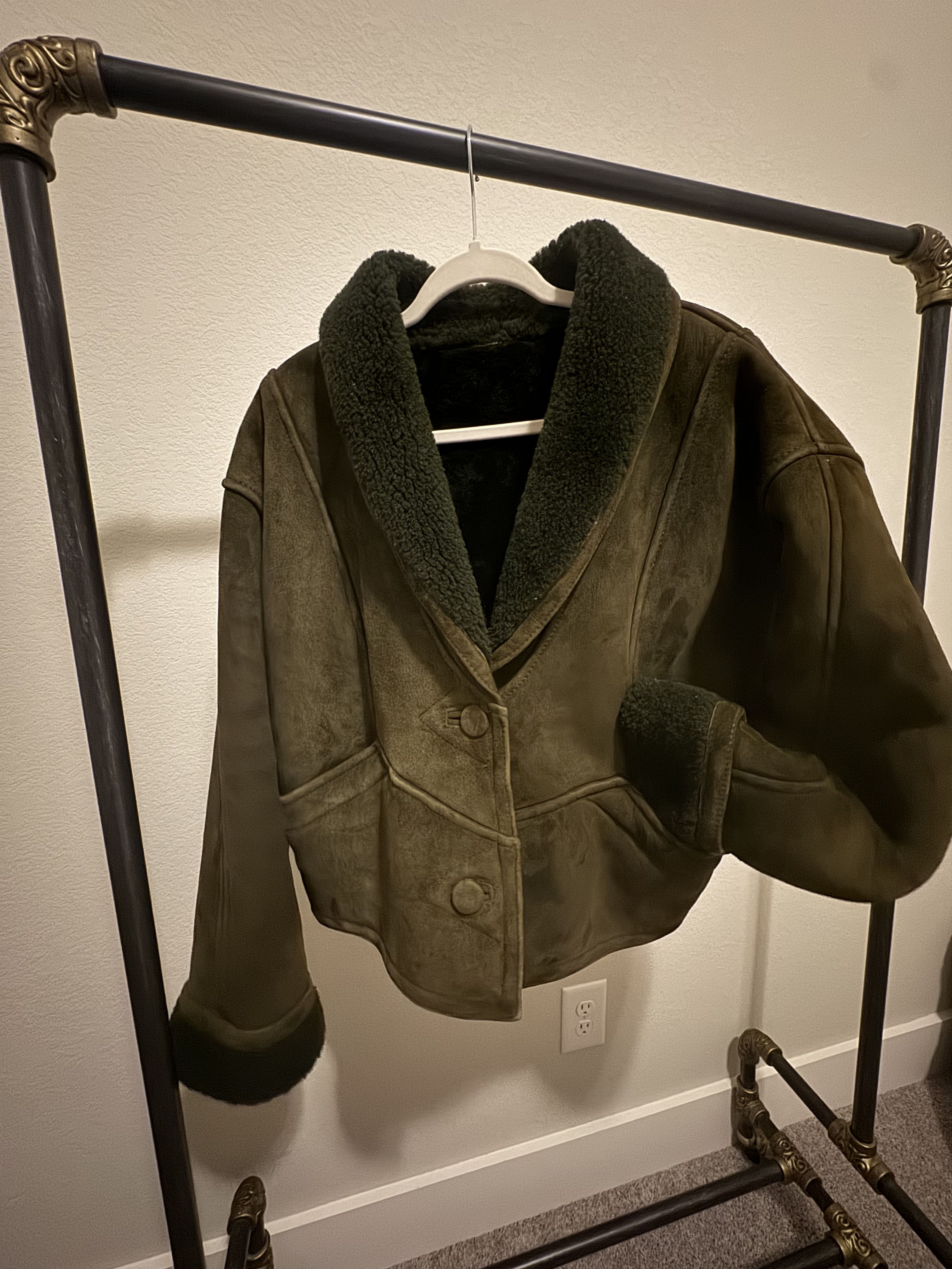 Japanese Brand × Vintage Vintage Sheepskin GRAN JOUE leather jacket Size US M / EU 48-50 / 2 - 1 Thumbnail