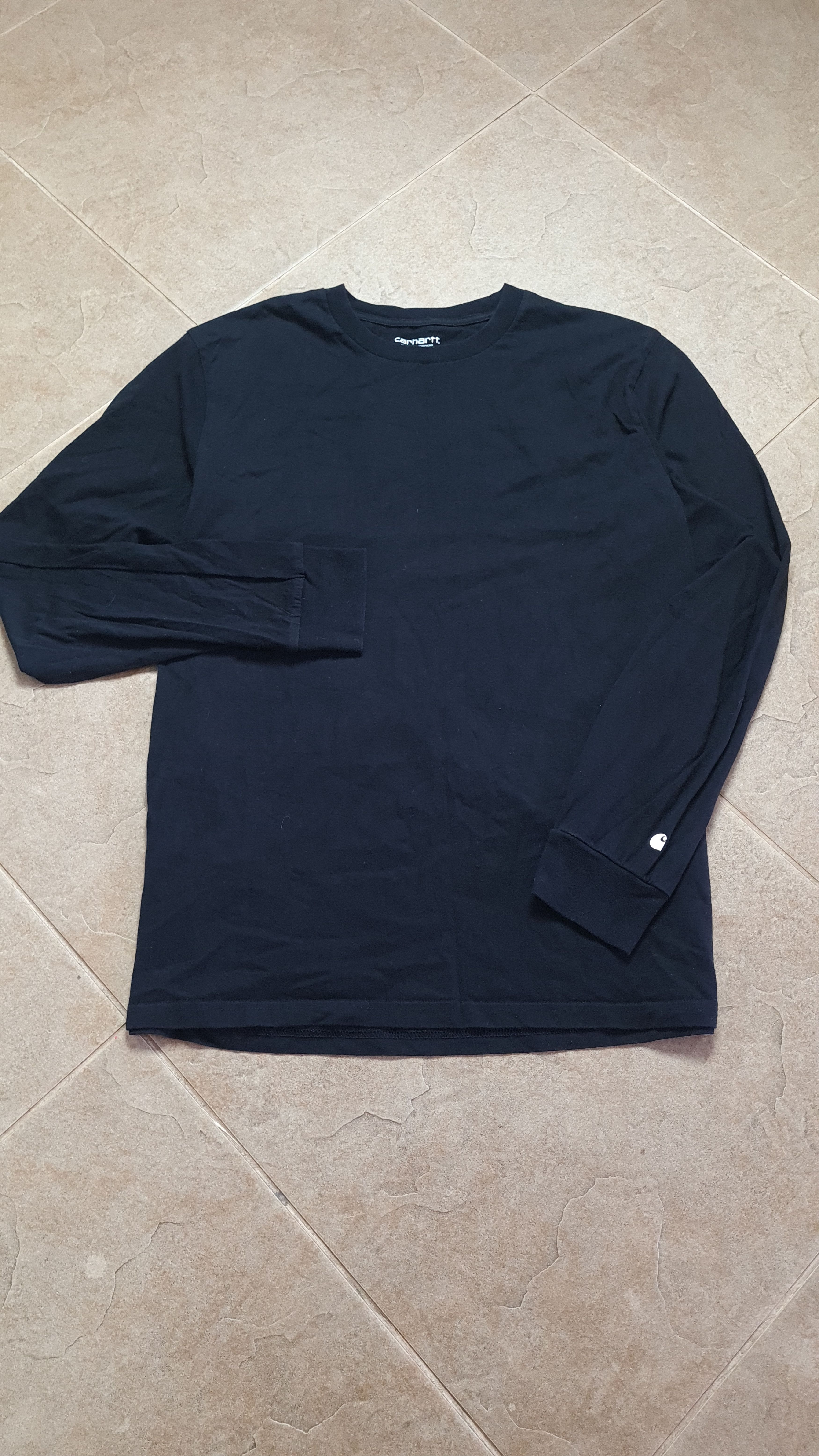 Carhartt Mens sweatshirt Carhartt Long Sleeve T-shirt Black Size M Size US M / EU 48-50 / 2 - 14 Thumbnail