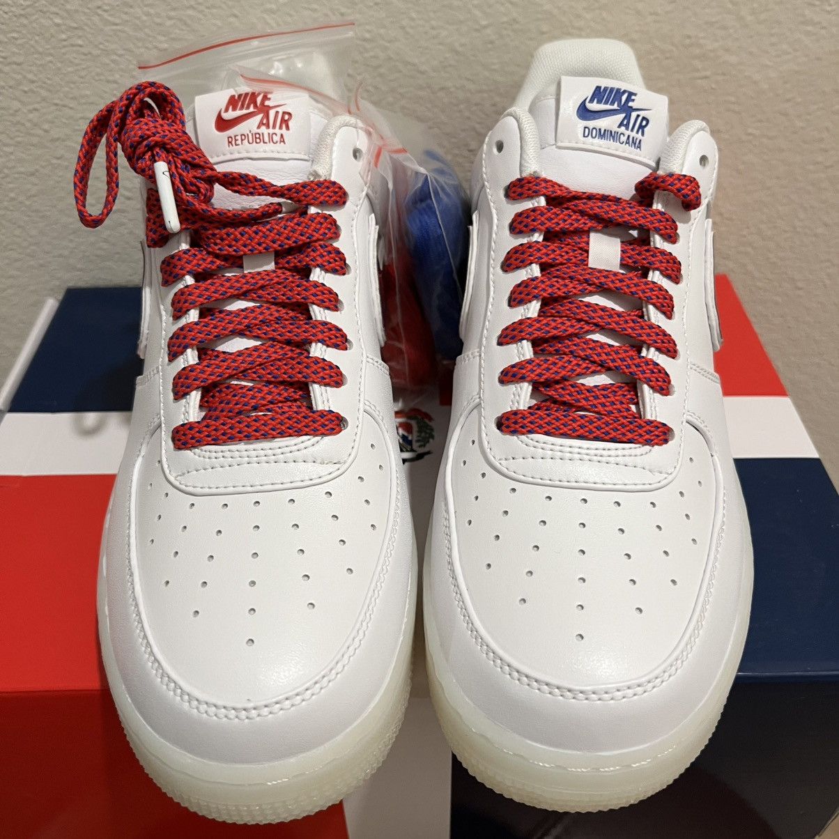 Nike Nike Air Force 1 Low "De Lo Mio" Dominican Republic Rare Size US 9 / EU 42 - 3 Thumbnail