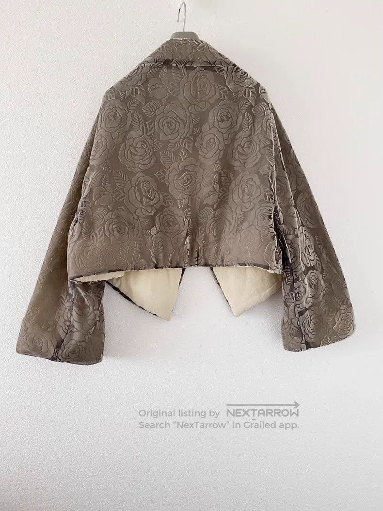 Comme des Garcons Comme Des Garcons Velvet rose jacket with pure cotton whit Size M / US 6-8 / IT 42-44 - 2 Thumbnail