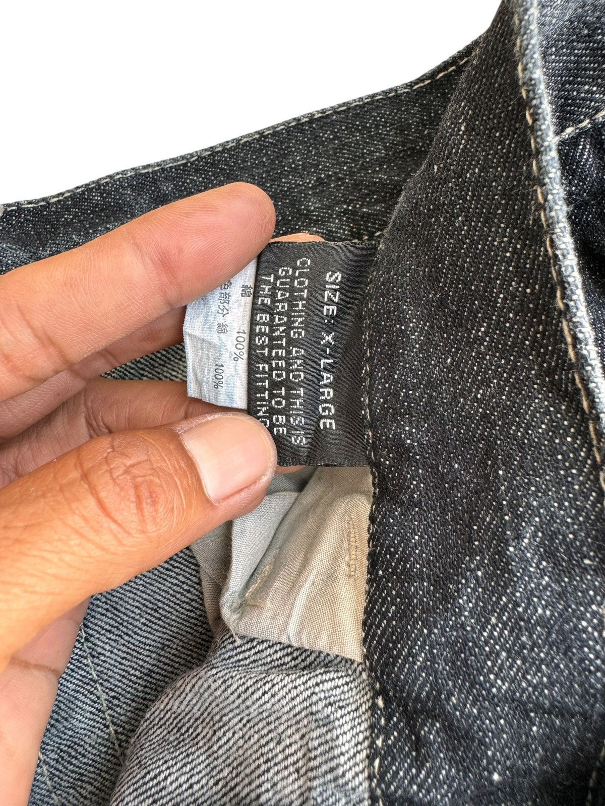 Japanese Brand × Tornado Mart Japanese Brand Gumo International Double Waist Jeans Size US 32 / EU 48 - 12 Thumbnail