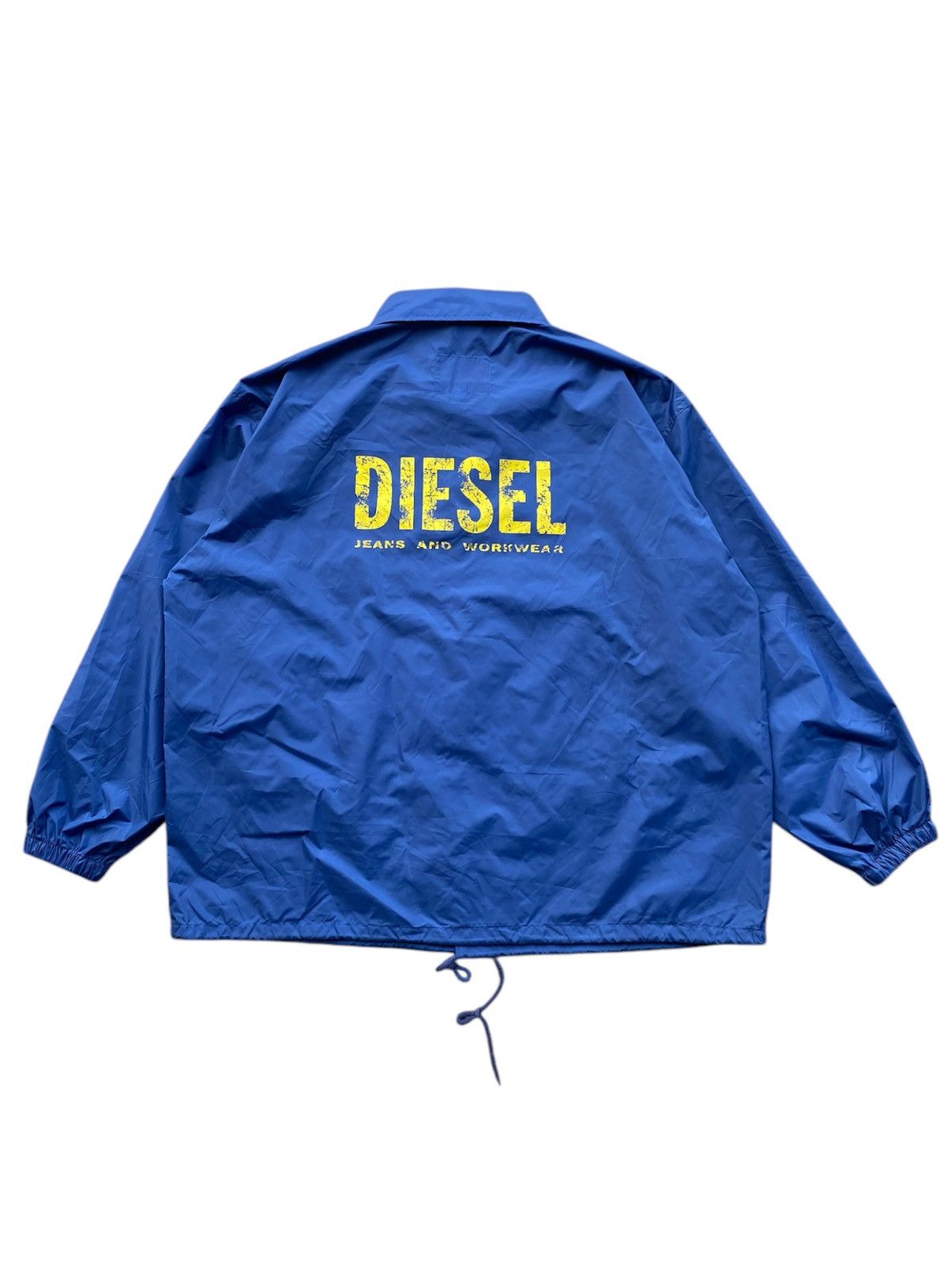 Diesel × Vintage Vintage Y2K Diesel Coach Jacket Size US L / EU 52-54 / 3 - 7 Thumbnail