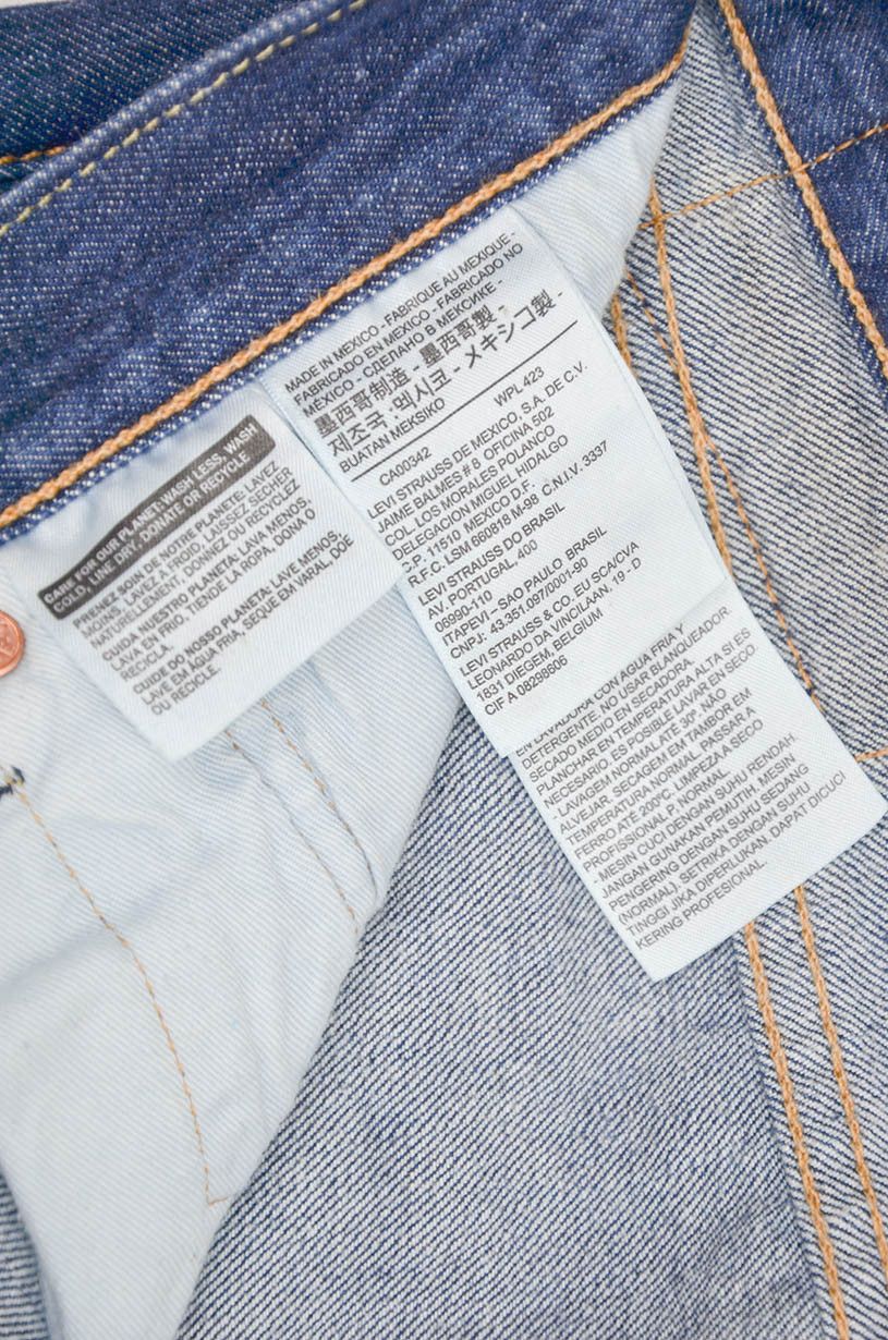 Levi's Levi’s 501 Made in Mexico Jeans Dark Blue - Size 36x30 Size US 36 / EU 52 - 5 Thumbnail